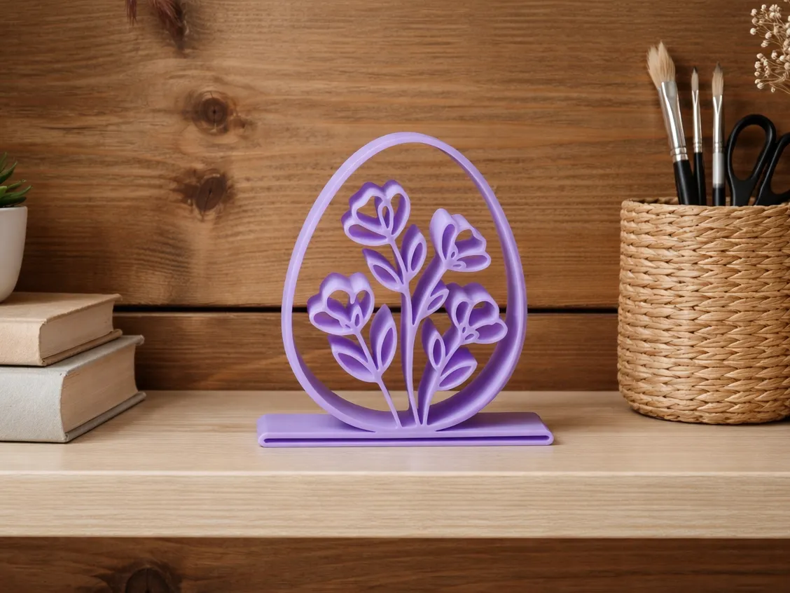 Décoration de Pâques fleurie