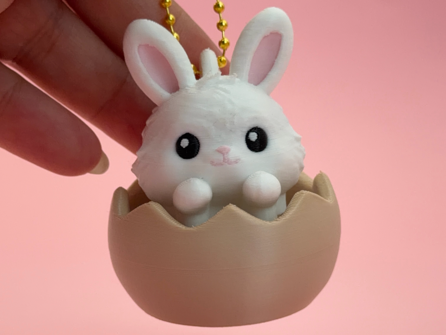Cute Bunny – Fidget Clickers Keychains
