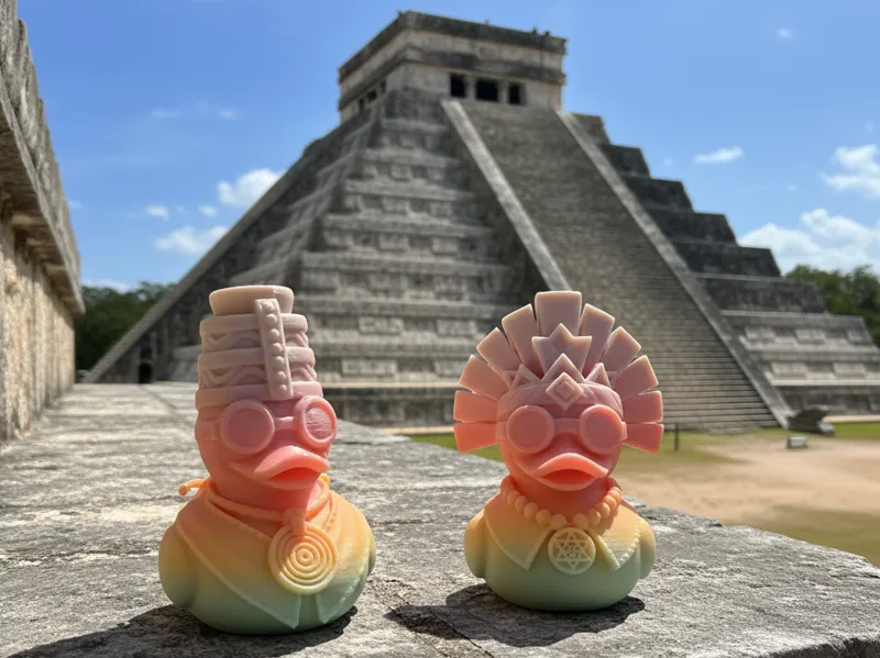 The Time Travelin Mayan Jeep Duck Bros-Bala & Kulu
