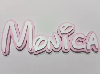 cartello monica disney