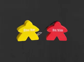 Pronoun Meep Keychain File Collection (Updated v2)