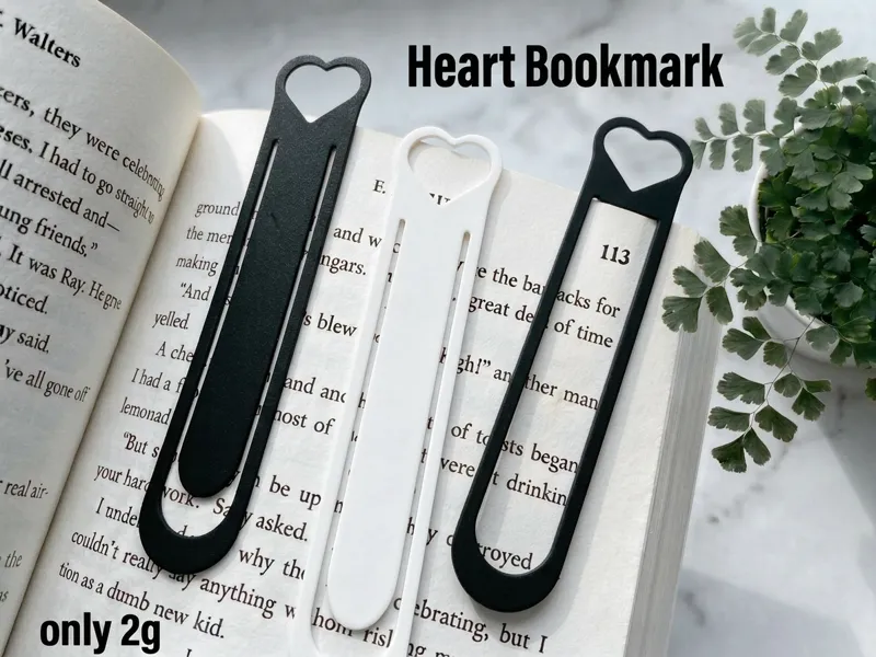 Heart bookmark