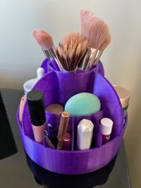 Organiseur de maquillage rotatif — photo 4