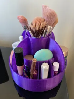 Spinning Makeup Organizer