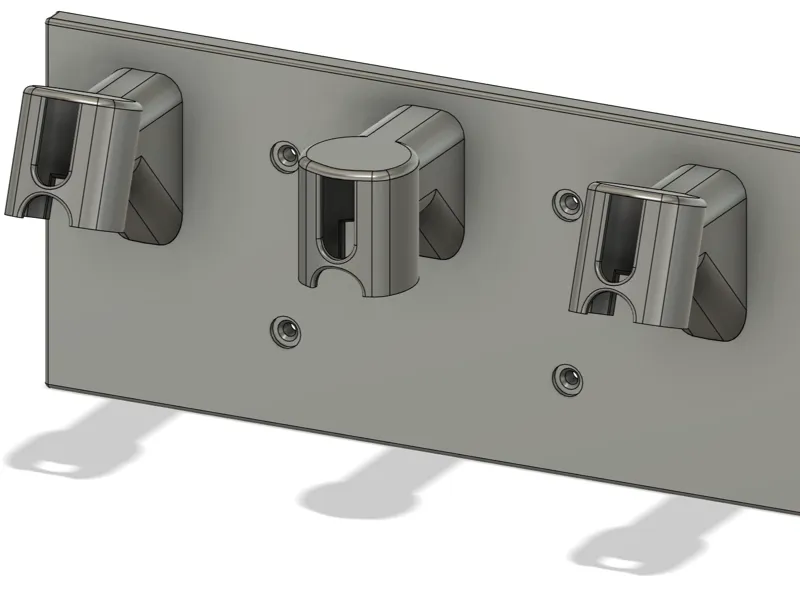 Dyson Vaccuum Accessory Wall Mount (.f3d included)