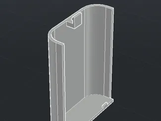 hisense tv remote battery cover