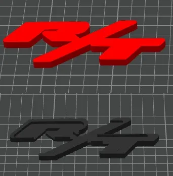 Dodge RT logo by MOs Designs - MakerWorld