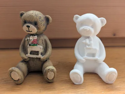 Adorable Teddy Bear with Rocking Horse