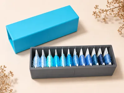 Bobbins and holder for bobbins