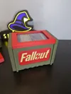 Commander Showcase lid and vertical card box