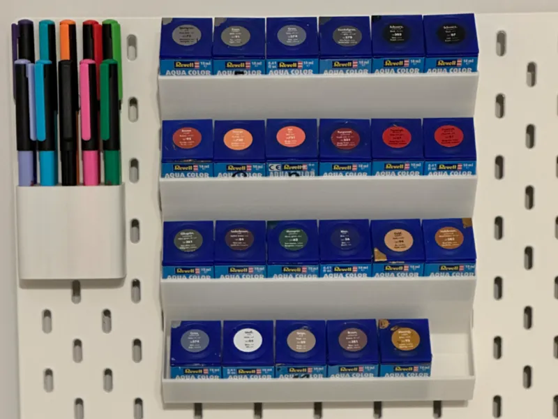 Rewell Paint Shelf