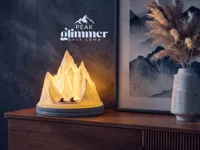 Peak Glimmer Desk Lamp-Big