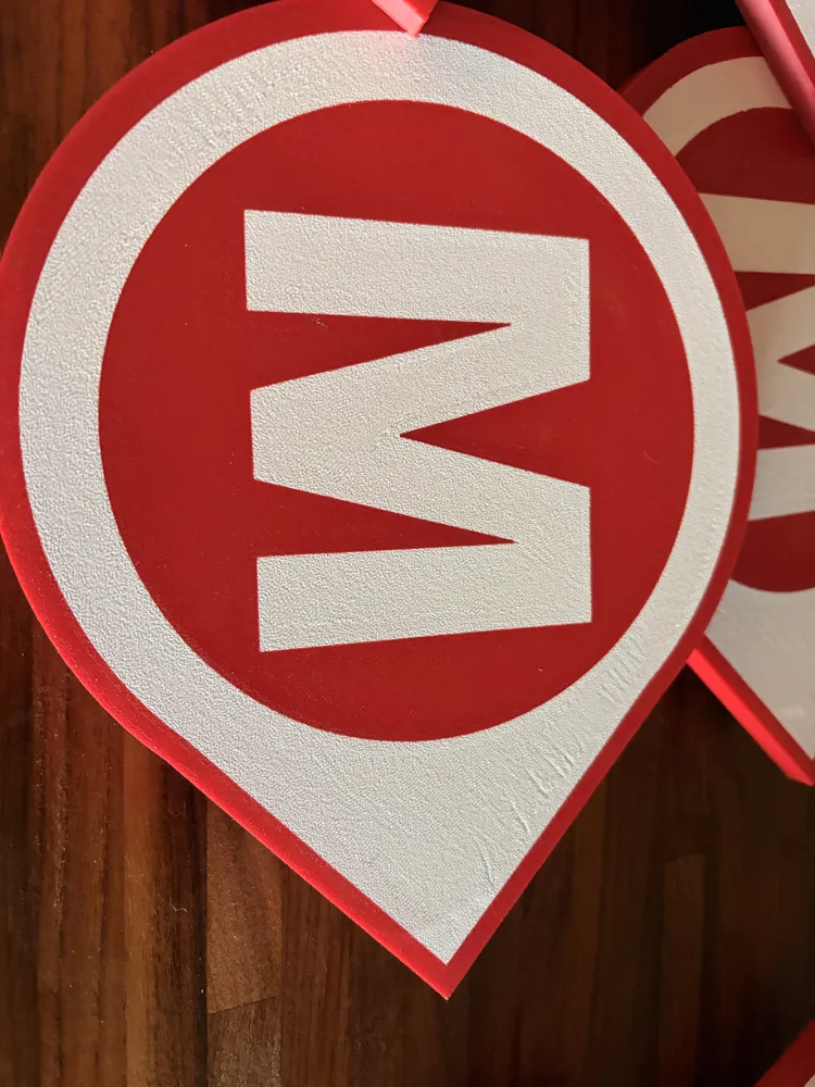 Mando sign for disc golf - Free 3D Print Model - MakerWorld