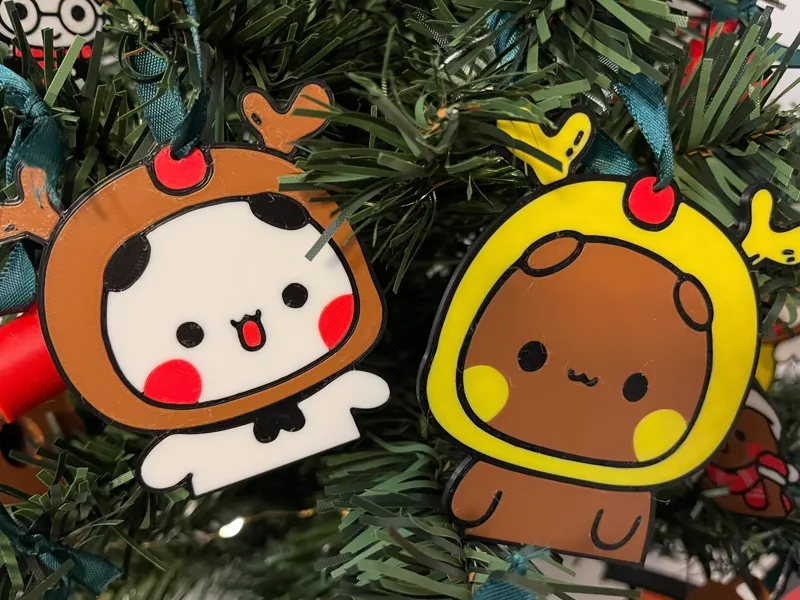 Bubu and Dudu Christmas Tree Ornament