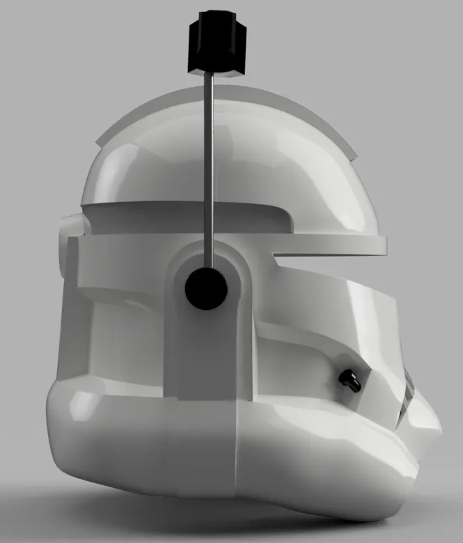 Wearable Captain Rex Helmet (Clone Wars) - Free 3D Print Model - MakerWorld