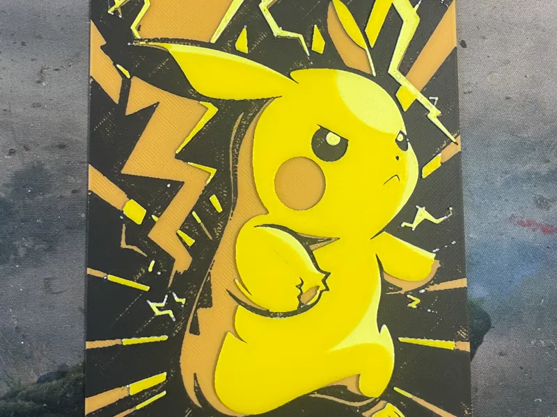 hueforge - pokemon pikachu 