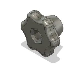 Knob - M8 nut insert