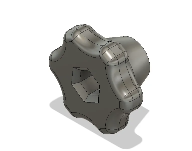 Knob - M8 nut insert