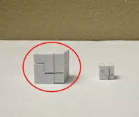 0.4 mm Nozzle 0.565 x 0.565 x 0.565 in. - 20% Scale