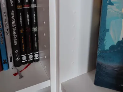 IKEA Plug 3,6mm - hole cover for Billy bookshelf