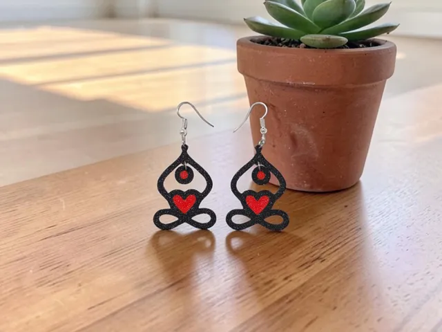 Yoga vibes earrings
