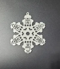 Collection de flocons de neige pop culture — photo 4