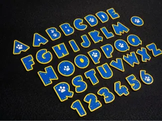 PAW PATROL Letters - A-Z (A B C) and Numbers 