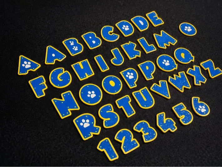 PAW PATROL Letters - A-Z (A B C) and Numbers