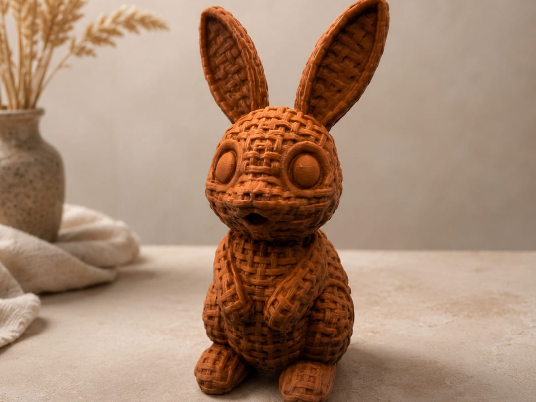 Cute Bunny Woven Style