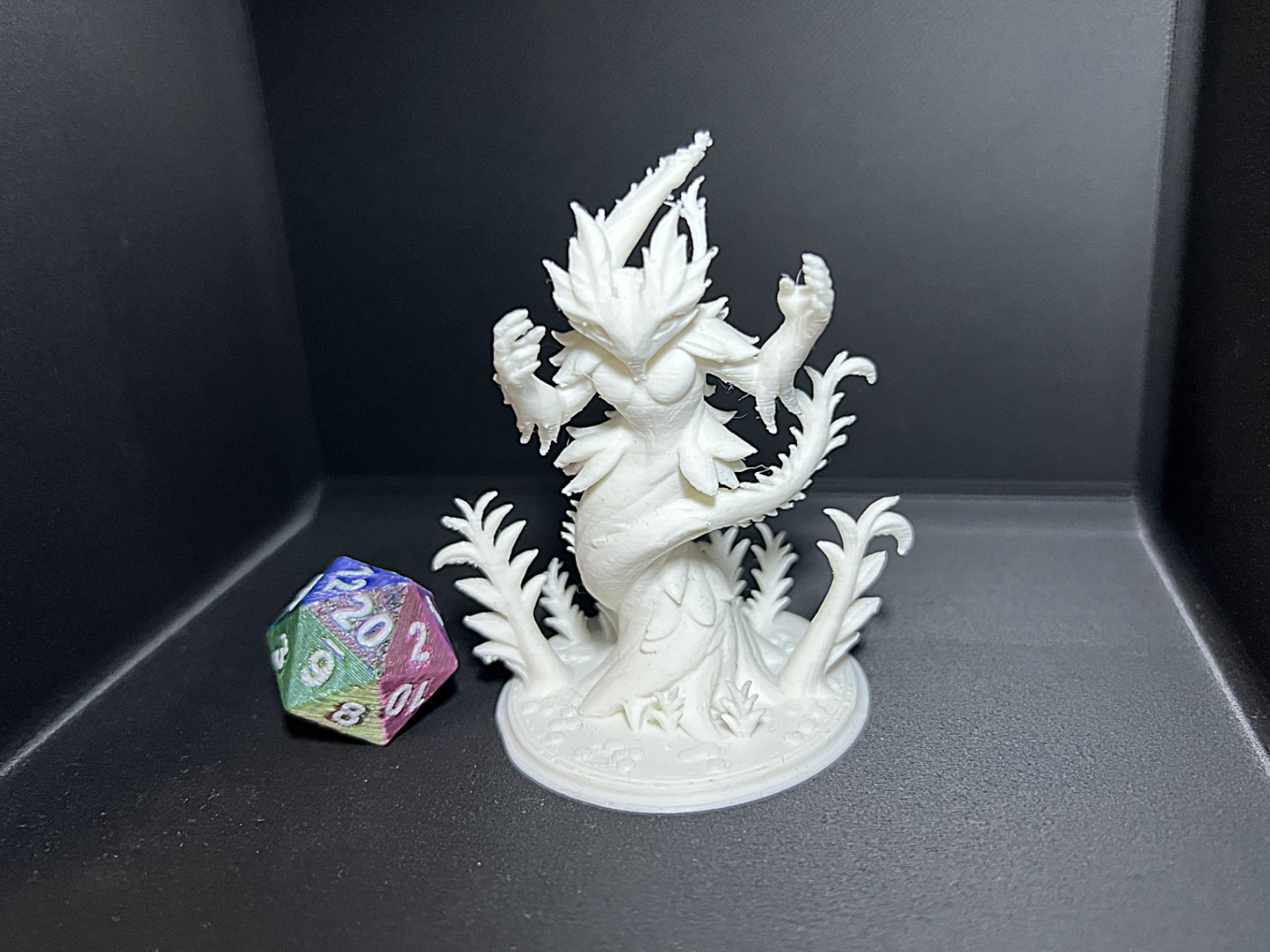 D&D-Natur-Element-Pflanzen Frau