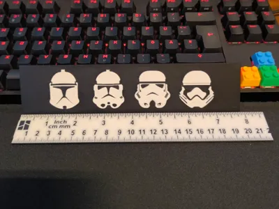 Star Wars Evolution of Trooper Helmets