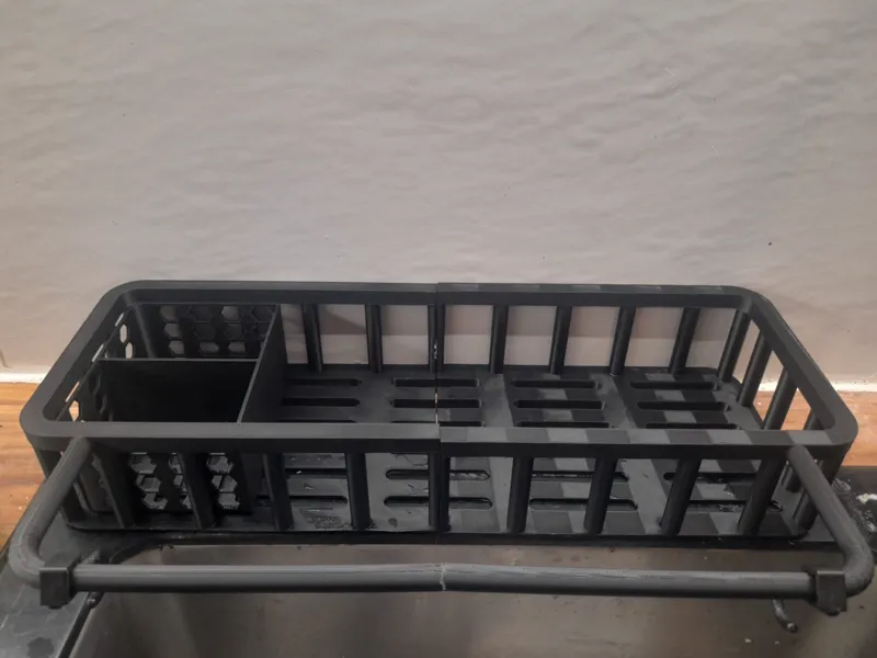 Support éponge + produit ménager pour eviers