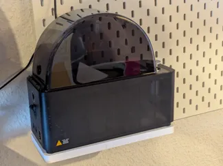 BambuLab AMS HT IKEA SKADIS Mount with T-Clip