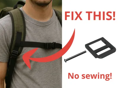 Backpack Strap Repair Buckle (20mm / 25mm / 30mm)
