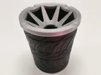 Neumático/Llanta (0.2mm layer, 3 walls, 100% infill) 
