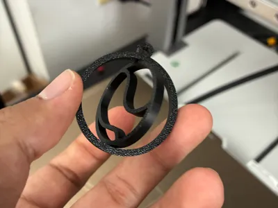 Spinning Tennis Ball Keychain