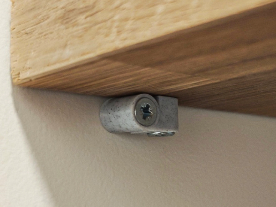 Minimalist Shelf Stoppers with safety lock 