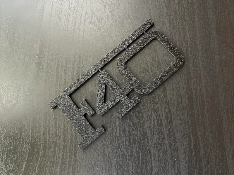 Ferrari F40 logo Wall decore