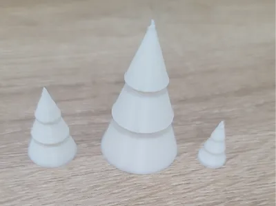 Three tiny trees 