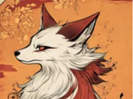 Marque Page Kitsune