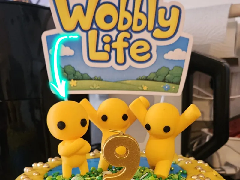 Wobbly Life Boss Character | Cute Desktop Display