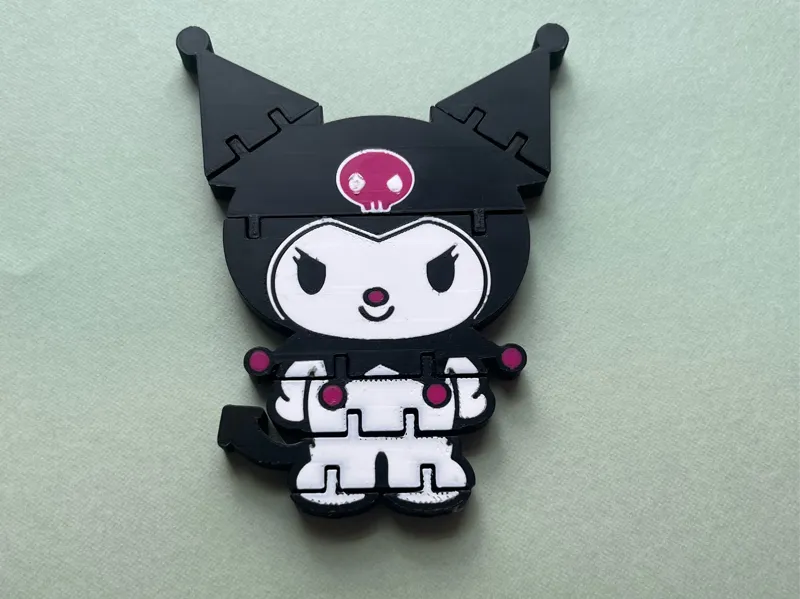 Kuromi Flexi Toy Figure