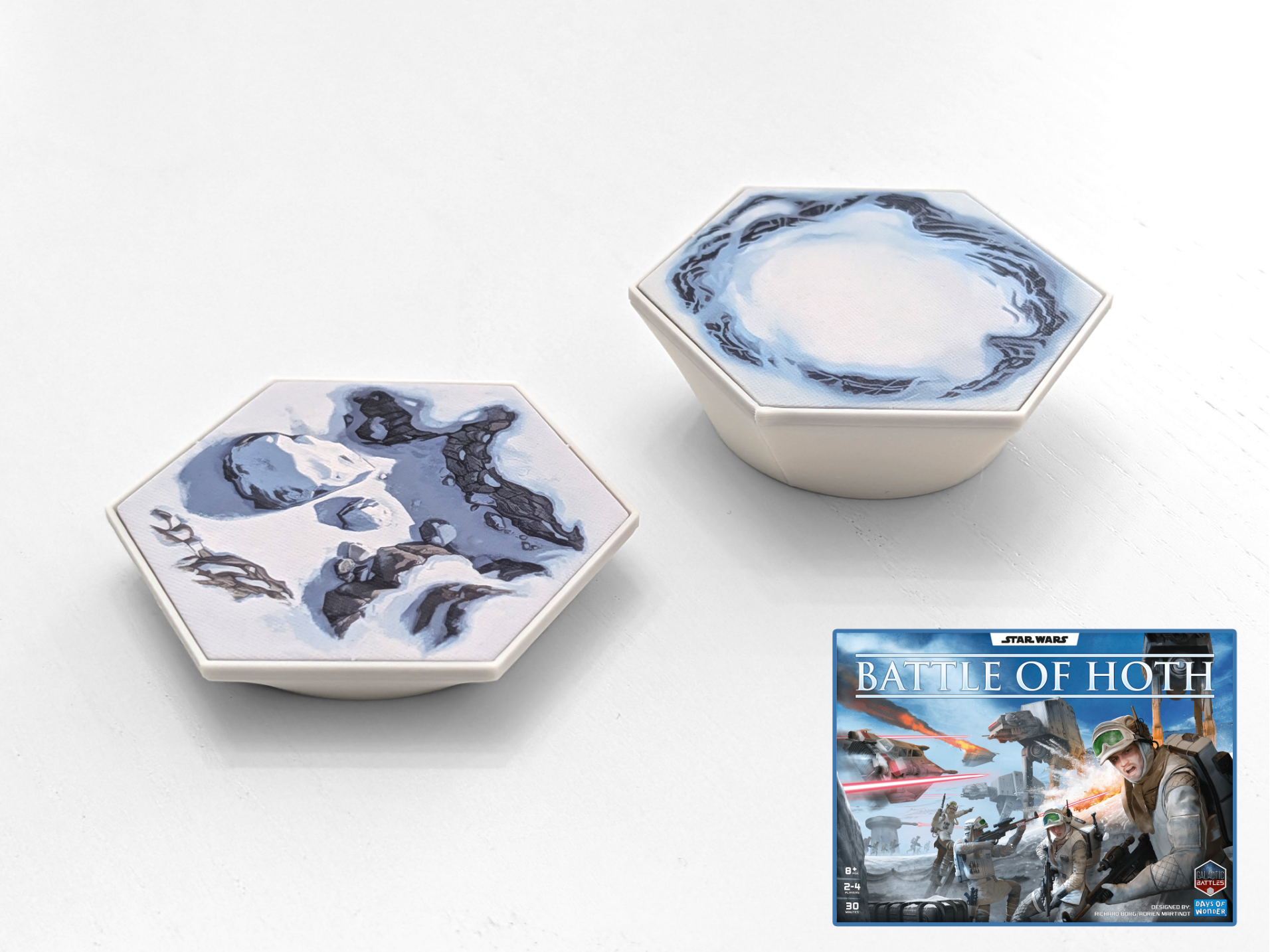 Star Wars: Battle of Hoth - Terrain Tile Risers