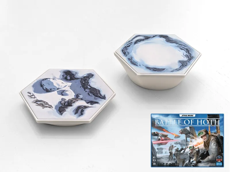 Star Wars: Battle of Hoth - Terrain Tile Risers