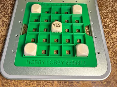 xTool F1 Hobby Lobby 16mm Wooden Die 25-Die Jig