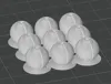 9 small balls - 0.2mm layer, 2 walls, 40% infill