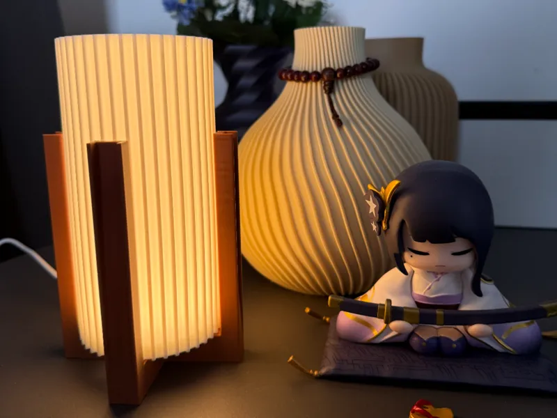 japanese inspired modern lamp