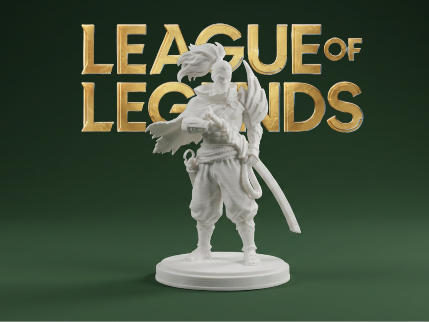 Yasuo – League of Legends 3D Model