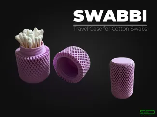 SWABBI – Travel Case for Cotton Swabs / Eartips
