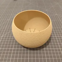 D12cm x H8cm, 0.2mm layer, 2 walls, 15% infill